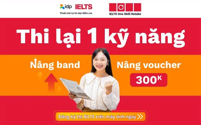 IELTS One Skill Retake phép màu cho các tình yêu IELTS nâng band như ý, săn suất thi IELTS miễn phí