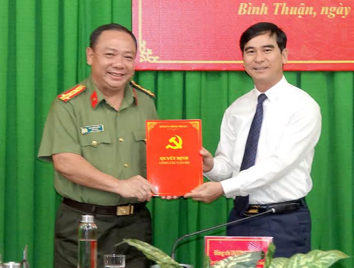 Tỉnh uỷ Bình Thuận chỉ định nhân sự giữ chức vụ Bí thư Đảng ủy Công an tỉnh