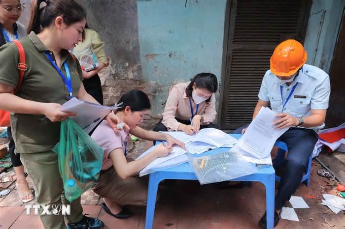 Hà Nội: Cưỡng chế, thu hồi đất để xây dựng Trường Tiểu học Võ Thị Sáu