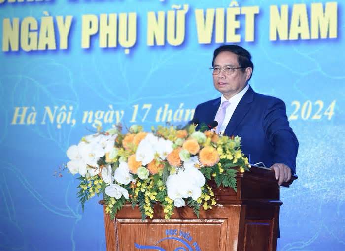 Thủ tướng Phạm Minh Chính: Tạo nên bức tranh đẹp, giàu bản sắc phụ nữ Việt Nam