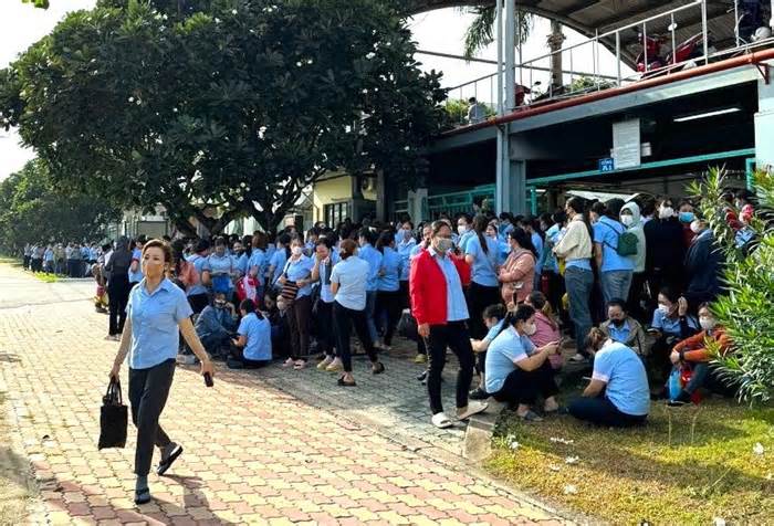 Nguyên nhân 1.500 công nhân ngừng việc ở Đồng Nai
