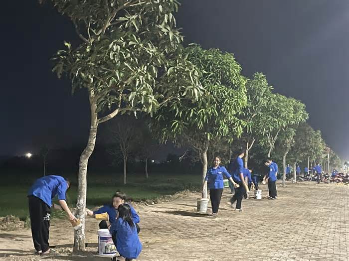 Sắc xanh tình nguyện trên quê hương Tổng Bí thư Trần Phú