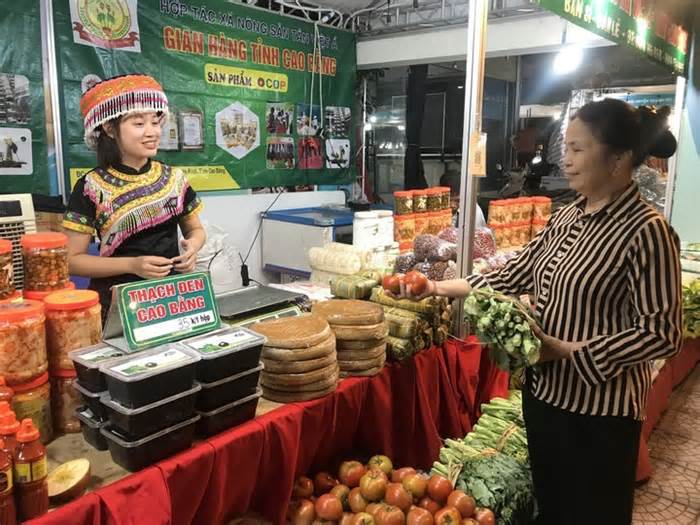 Nông sản sạch của các hợp tác xã lên ngôi tại Hội chợ Mùa Xuân 2026