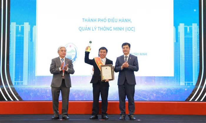 Tây Ninh đạt giải thưởng Thành phố thông minh Việt Nam 2023
