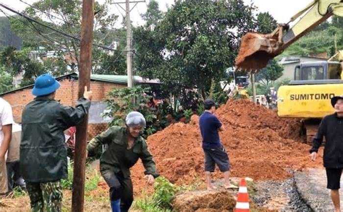 Liên tiếp sạt lở đất gây chết người, UBND tỉnh Lâm Đồng ra công điện khẩn