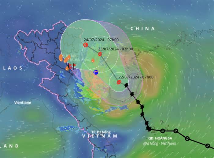 Bão giật cấp 12 trên vịnh Bắc Bộ, mưa lớn hơn dự báo