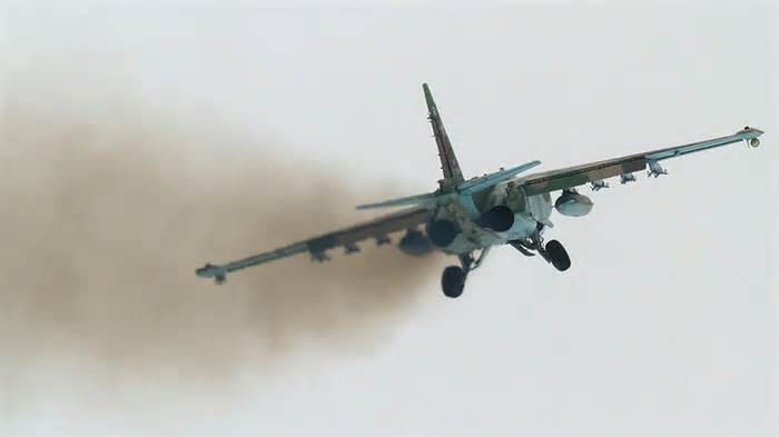 Nga: Su-25 rơi trên Biển Azov, phi công kịp phóng ghế thoát hiểm