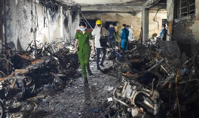 29 học sinh là nạn nhân trong vụ cháy chung cư mini ở Hà Nội