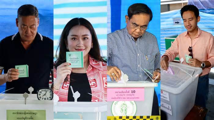 Tin tức thế giới 15-5: Hai đảng đối lập dẫn đầu bầu cử Thái Lan