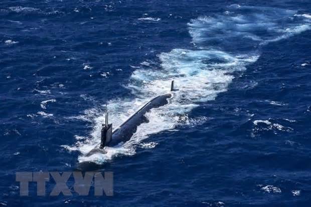 Tàu ngầm hạt nhân của Hải quân Mỹ thăm cảng quân sự Australia