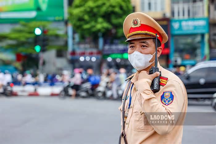 CSGT Hà Nội triển khai cao điểm tấn công trấn áp tội phạm