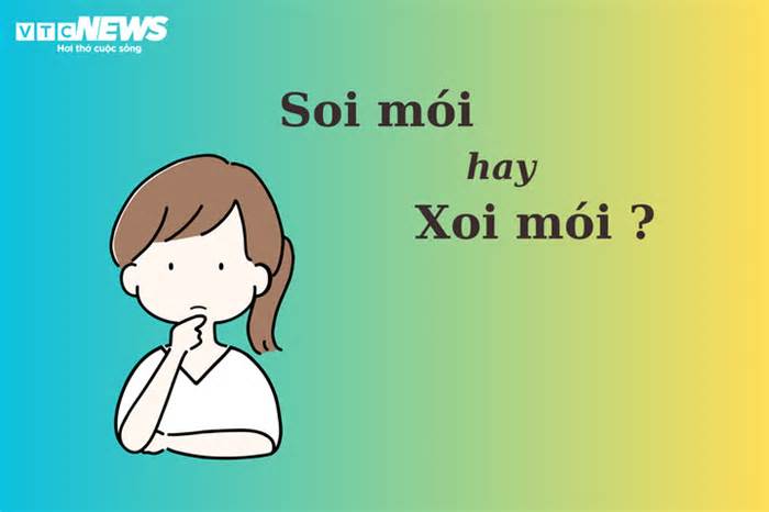 Thử thách Tiếng Việt: 'Soi mói' hay 'xoi mói'?