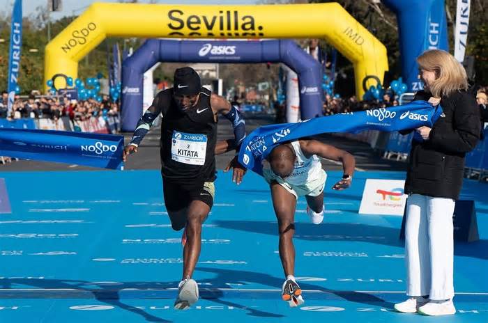 Chiến thắng sít sao nhất lịch sử Seville Marathon