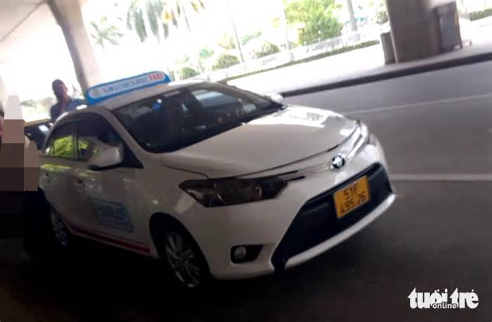 Công an tìm người bị gian lận cước taxi ở sân bay Tân Sơn Nhất
