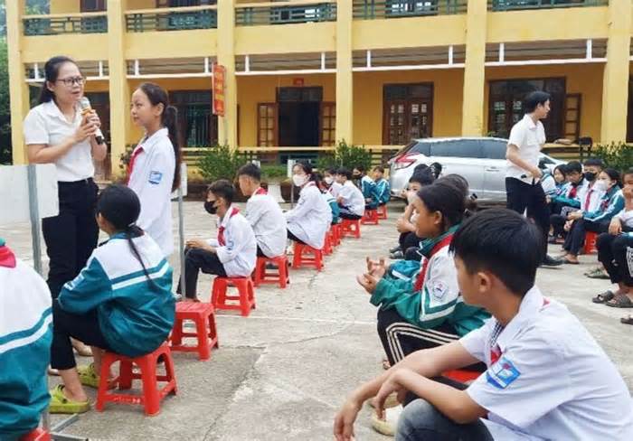 Thái Nguyên xây dựng trường học không khói thuốc lá
