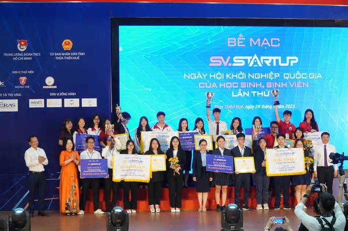 Trao hơn 80 giải thưởng cuộc thi Khởi nghiệp quốc gia của học sinh, sinh viên lần thứ V