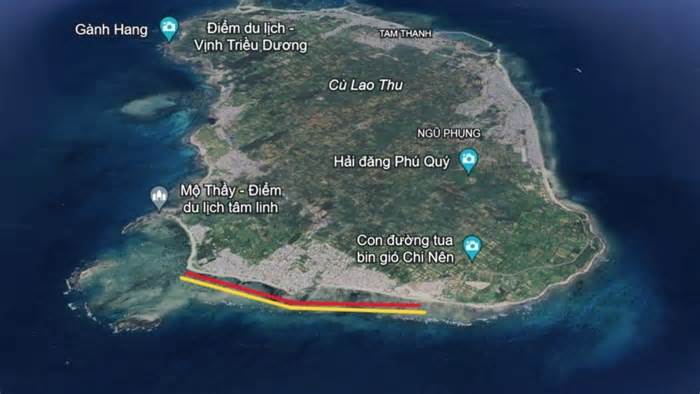 Xây kè biển 300 tỷ đồng bảo vệ bờ đảo Phú Quý