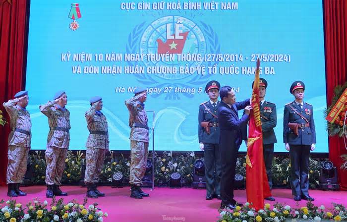 Vinh danh Cục Gìn giữ hòa bình Việt Nam và các tập thể, cá nhân xuất sắc