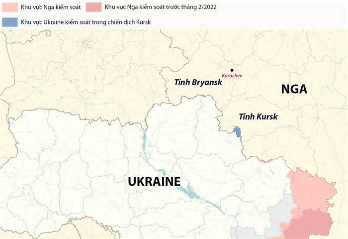 Nga nói Ukraine phóng tên lửa tầm xa do Mỹ sản xuất qua biên giới