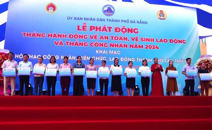 Tặng Mái ấm Công đoàn, tuyên dương doanh nghiệp Đà Nẵng dịp Tháng Công nhân