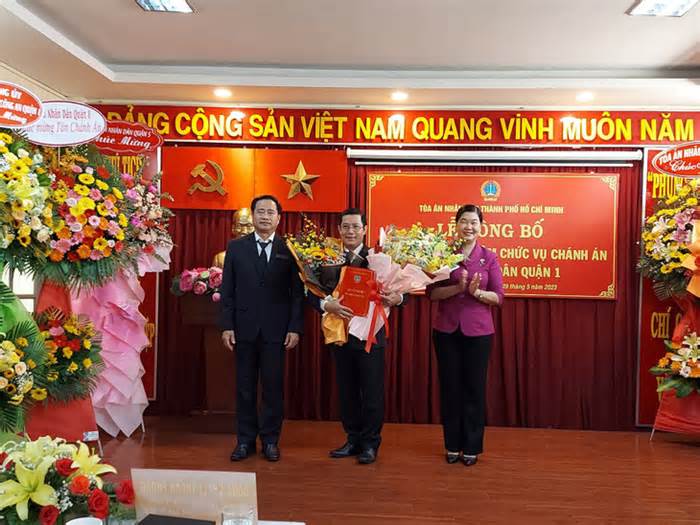 Ông Nguyễn Quang Huynh làm chánh án TAND quận 1
