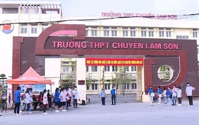 Trường THPT chuyên Lam Sơn thông báo thi tuyển vào lớp 10