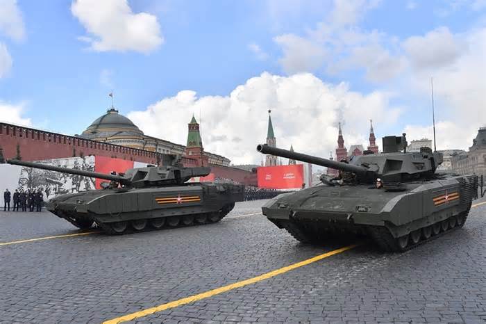 Uy lực của siêu tăng T-14 Armata Nga triển khai ở Ukraina