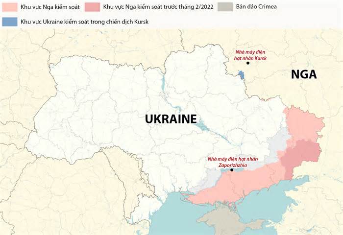 Nga cáo buộc Ukraine định chiếm nhà máy điện hạt nhân ở Kursk