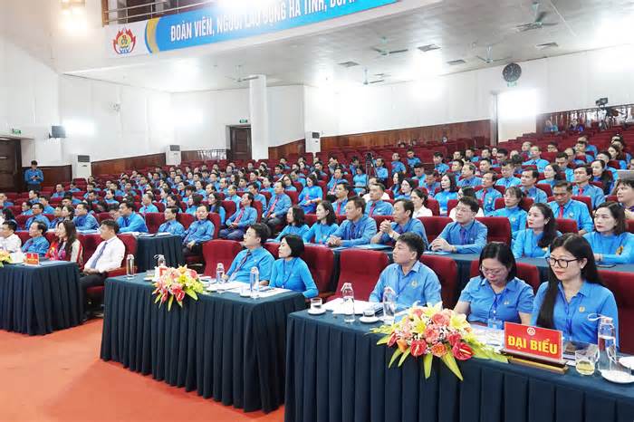 250 đại biểu chính thức dự Đại hội lần thứ XIX Công đoàn Hà Tĩnh
