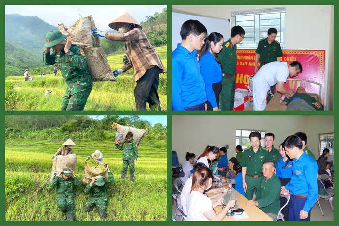 344 tổ ‘Tay kéo Biên phòng’ cắt tóc miễn phí cho học sinh và nhân dân