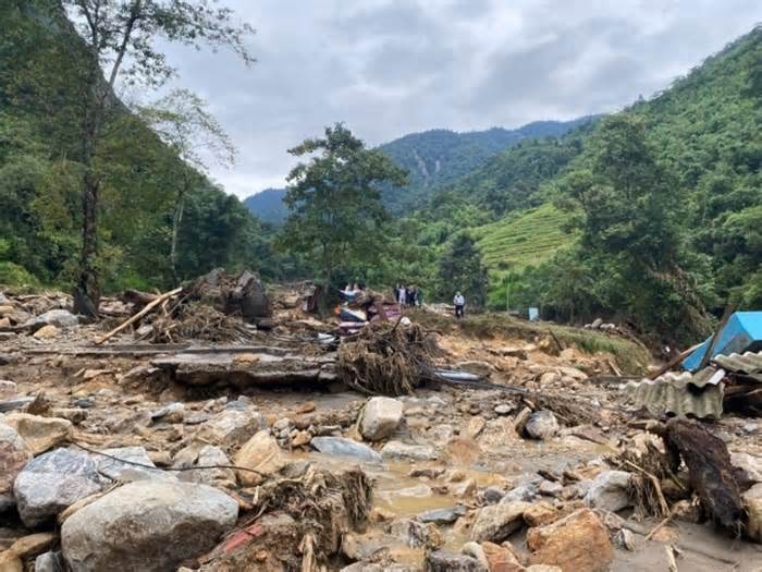 Lũ ống ở Lào Cai: Tìm thấy thêm 1 nạn nhân mất tích