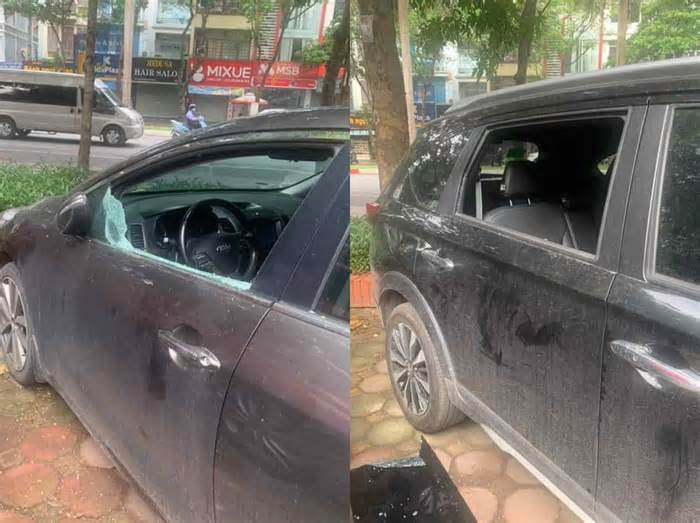Lời khai của kẻ đập vỡ kính hàng loạt ôtô ở Hà Nội