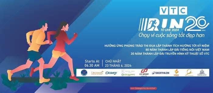 Nữ hoàng điền kinh Nguyễn Thị Oanh tham gia giải chạy VTC Run to Live