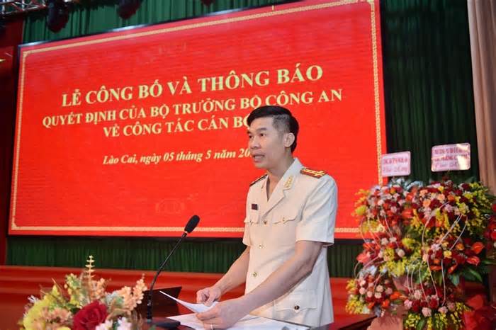 Bổ nhiệm 3 Đại tá công an giữ các chức vụ Cục trưởng, Giám đốc