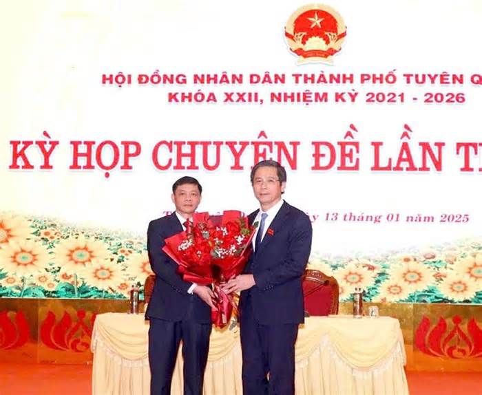 Tuyên Quang có tân chủ tịch UBND thành phố