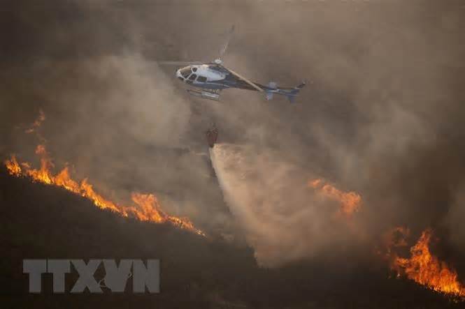 Hơn 1.000 người phải sơ tán do cháy rừng tại Tây Ban Nha