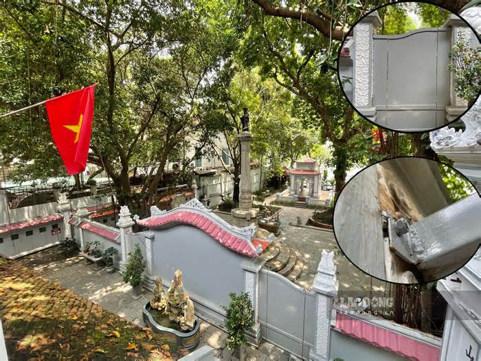 Đình Nam Hương và Khu tưởng niệm vua Lê bất ngờ bị ngăn cách