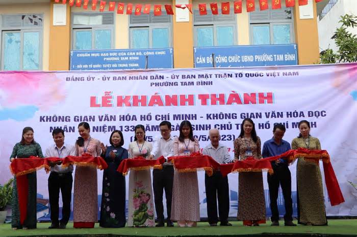 Khánh thành không gian văn hoá Hồ Chí Minh, không gian văn hoá đọc