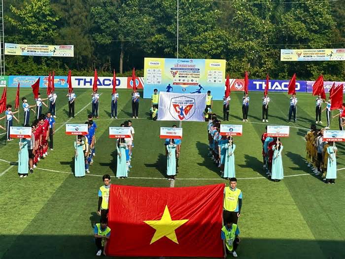 Sôi động giải bóng đá sinh viên Việt Nam khu vực Nam Trung Bộ - Tây Nguyên