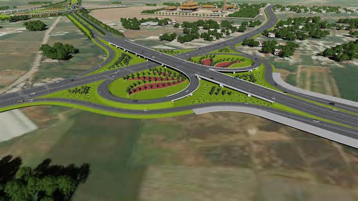 Thu hồi 66 ha đất xây dựng đường số 1 kết nối sân bay Long Thành
