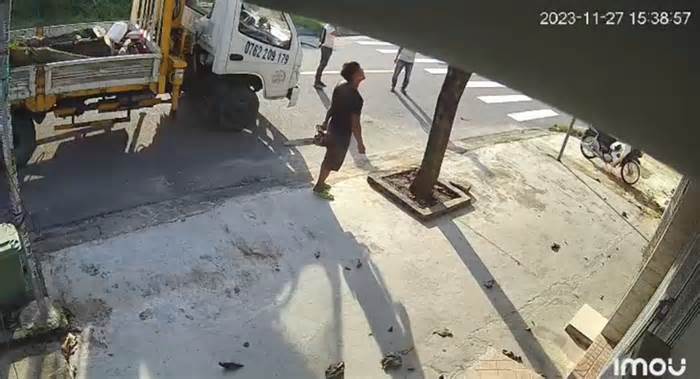 Công nhân hạ cây sưa ở Đà Nẵng nhưng không báo, chủ nhà tưởng trộm