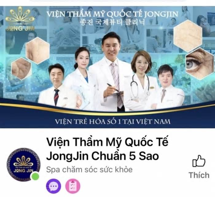 TP.HCM: Viện thẩm mỹ quốc tế JONGJIN bị phạt 160 triệu đồng, đình chỉ 18 tháng