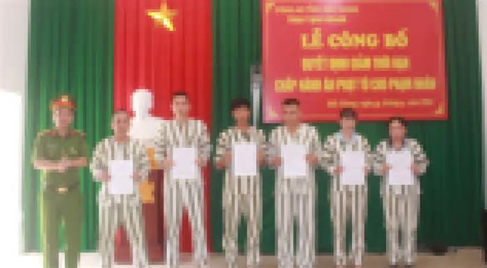 Tòa án Bắc Giang giảm thời hạn chấp hành án phạt tù cho 20 phạm nhân dịp 30/4