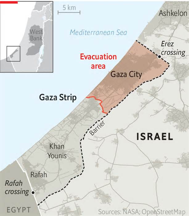 Israel bao vây hoàn toàn thành phố lớn nhất Gaza