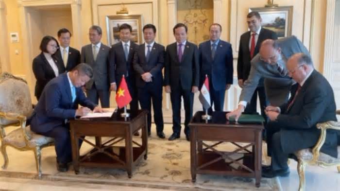 Hai thủ đô của Việt Nam và Ai Cập ký Thỏa thuận Hữu nghị và Hợp tác