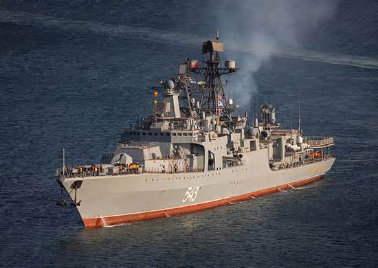 Hạm đội Thái Bình Dương của Nga tập trận tác chiến chống ngầm