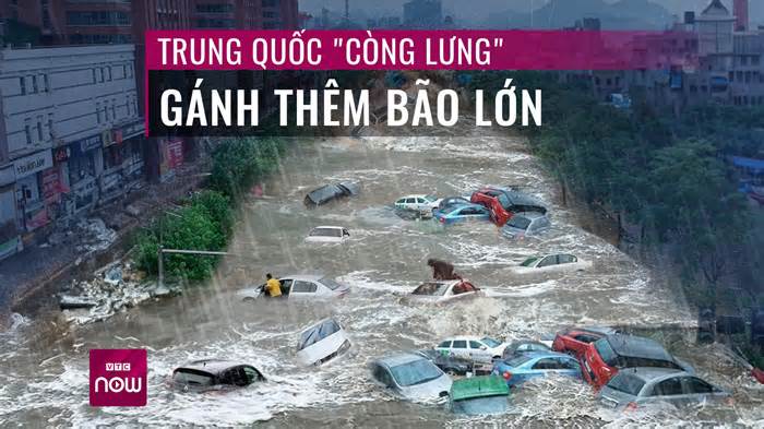 Trung Quốc: Bão Hải Quỳ hoành hành tàn khốc, lính cứu hộ mất tích trong dòng nước lũ