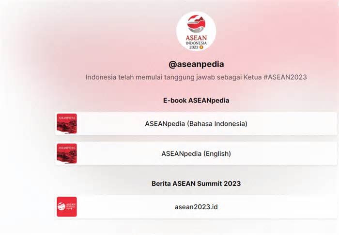 Bộ Thông tin Indonesia ra mắt sách điện tử giới thiệu về ASEAN