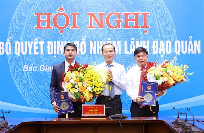 Bắc Giang bổ nhiệm cán bộ lãnh đạo chủ chốt