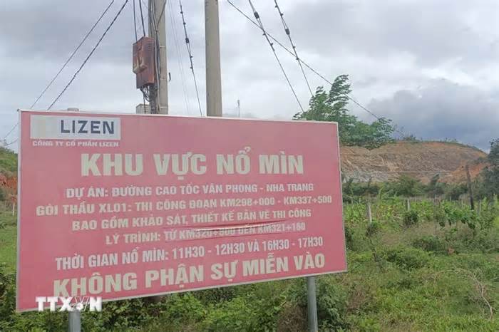 Khánh Hòa: Khắc phục tình trạng nứt nhà dân do nổ mìn khi làm đường